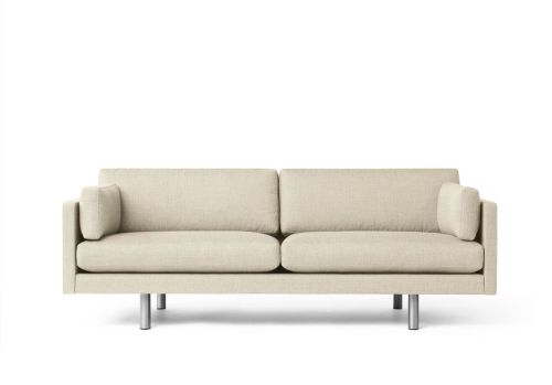 Erik Jørgensen EJ220 2062 2 Pers. Sofa 100 L: 212 cm - Osumi 40/Krom