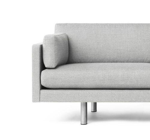 Erik Jørgensen EJ220 2062 2 Pers. Sofa 100 L: 212 cm - Osumi 11/Krom