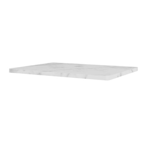 Montana Panton Wire Topplade Single 1,2x34,8x25,7 cm - White Marble
