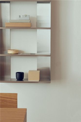 Form & Refine Taper Shelf 50x98 cm - Rustfri Stål