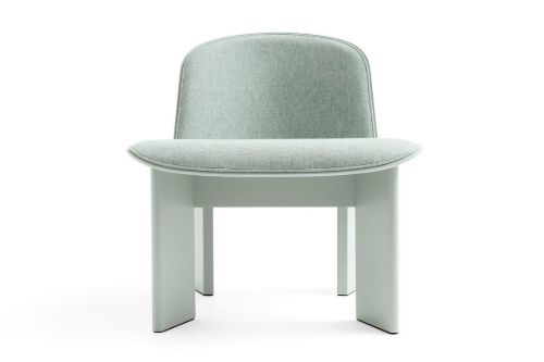 HAY Chisel Lounge Chair Polstret  - Eucalyptus Lacquered Beech/Metaphor-023