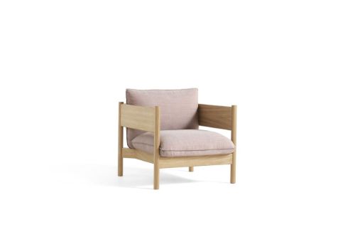 HAY Arbour Club Armchair SH: 40 cm - Atlas 621 / Oiled Waxed Solid Oak