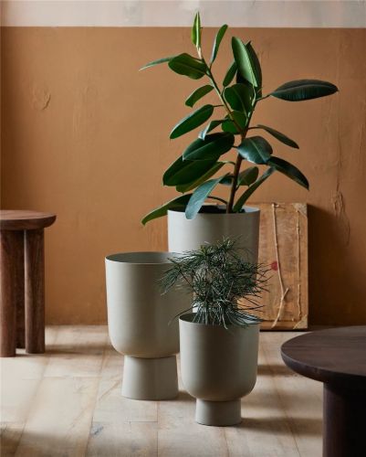 Nordal GALOA Urtepotte L H: 55 cm - Beige