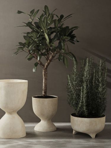 Ferm Living Evoke Pot Medium H: 45 cm - Warm Sand
