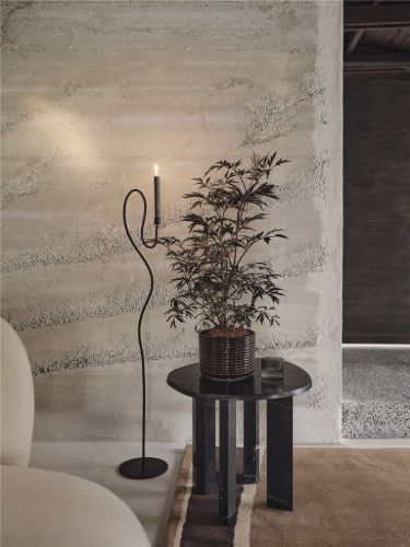 Ferm Living Corduroy Pot H: 15 cm - Carob Brown