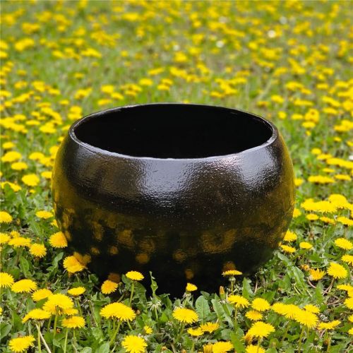 Wolff Nordic Kungsan Plantekrukke Ø: 50 cm - Sort Lak 