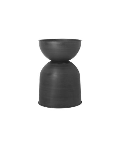 Ferm Living Hourglass Pot Large Ø: 50 cm - Black