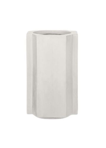 Louise Roe Funki Pot Small Ø: 16 cm - Plaster White