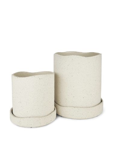 Ferm Living Uneru Pot Ø: 16 cm - White
