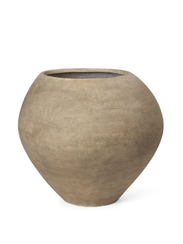 Ferm Living Dodu Pot Tall H: 51 cm - Brown