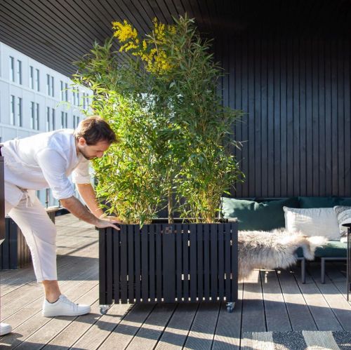 Squarely Copenhagen hjul til GrowLARGE Ø: 7,5 cm - Stål