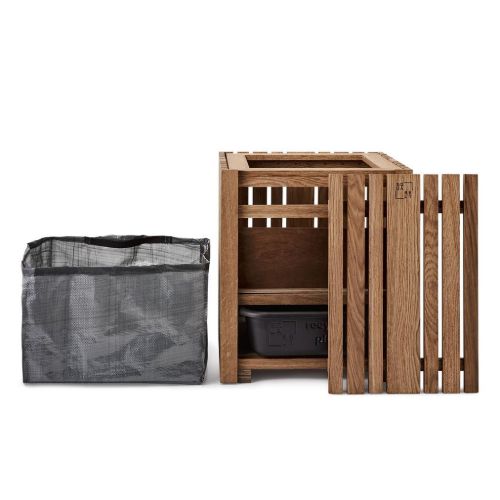 Squarely Copenhagen GrowMORE 35x35 cm - Dark Oak