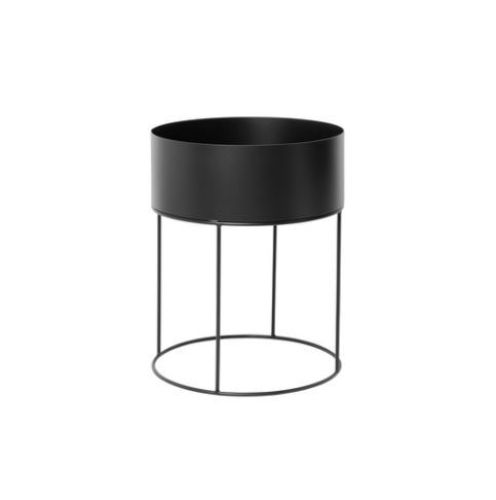 Ferm Living Plant Box Round Ø: 40 cm - Black
