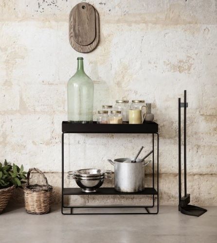 Ferm Living Plant Box Two-Tier 25x80 cm - Black