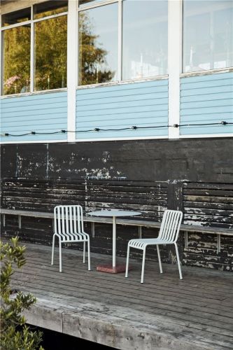 HAY Terrazzo Table Ø: 70 cm - Red Terrazzo 