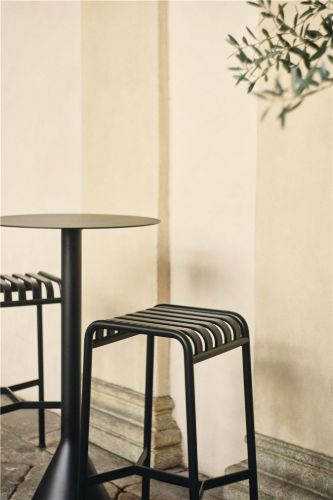 HAY Palissade Cone Table High Ø: 60 cm - Antrachite