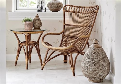 Sika-Design Tony Sidebord Ø: 60 cm - Antique Brown 