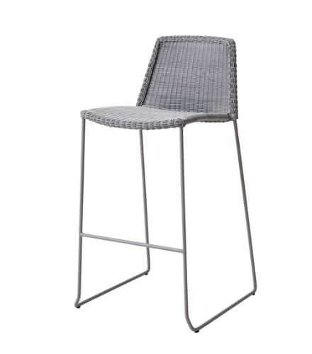 Cane-line Outdoor Breeze Barstol Stabelbar  - Light Grey