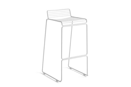 HAY Hee Bar Stool High  - White