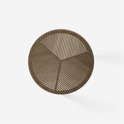 Vipp 716 Outdoor Open-Air Coffee Table Ø: 90 cm - Teak