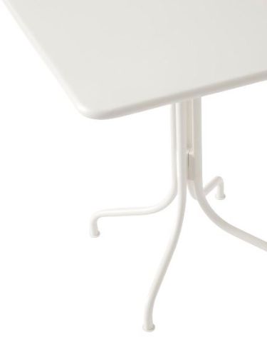 &Tradition Thorvald SC97 Space Copenhagen Outdoor Café Table 70x72 cm - Ivory