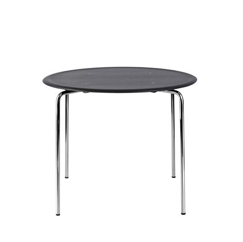 Montana KEVI 2011 Rundt Cafébord Ø: 90 cm - Sort/Krom