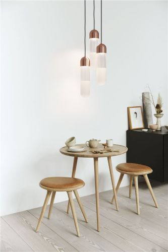Mater Accent Cafébord Ø: 70 cm - Sirka Grå