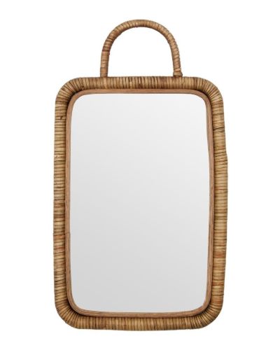 Meraki Spejl m. Ramme 36x24 cm - Natural 
