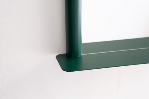 raawii Pipeline Large Mirror H: 117,5 cm - Moss Green