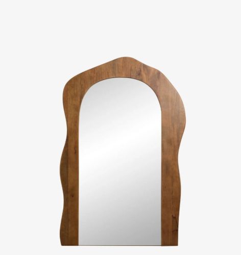 Nordal ATTILA Spejl 200x133,5 cm - Mango træ/Natur