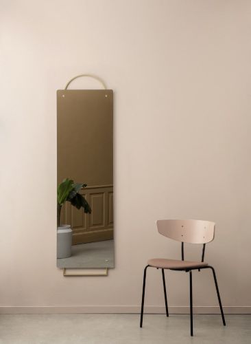 Ferm Living Adorn Mirror H: 159 cm - Brass 