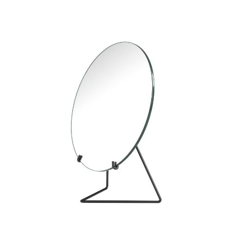 Moebe Standing Mirror Ø: 20 cm - Black