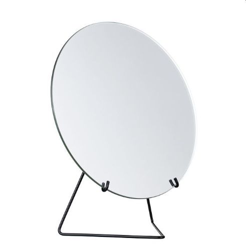 Moebe Standing Mirror Ø: 30 cm - Black