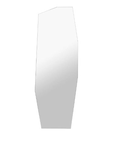 Ferm Living Shard Mirror Full Size H: 168 cm - Black
