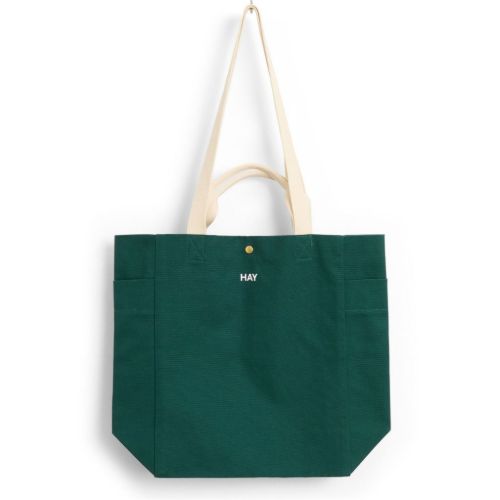 HAY Everyday Tote Bag Medium 30x38 cm - Dark Green 