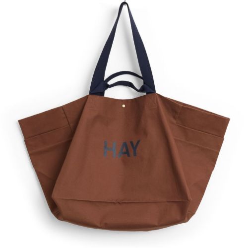 HAY Weekend Bag Large 38x53 cm - Milk Chocolate