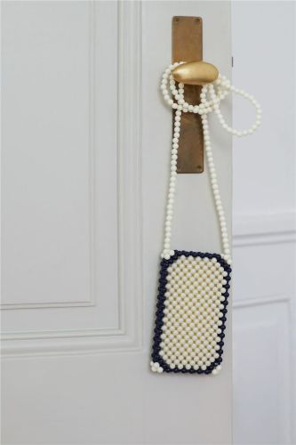 HAY Perla Phone Holder 9,5x16,5 cm - Milk