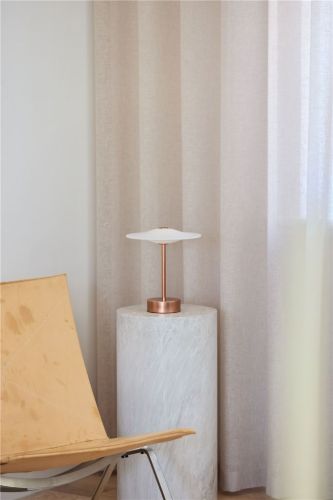 Piet Hein Sinus 22 Portable Bordlampe H: 25 cm - Aluminium/Copper