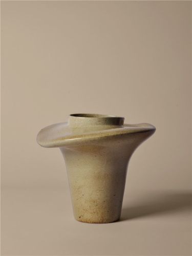 Ferm Living Evio Vase H: 35 cm - Elmegrøn
