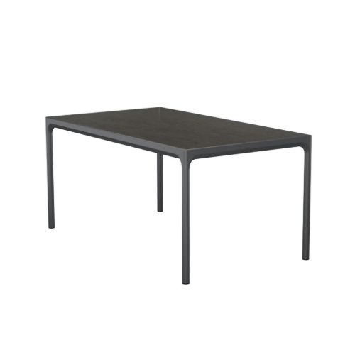 HOUE Four Ceramic Dining Table 160x90 cm - Graphite/DarkGrey