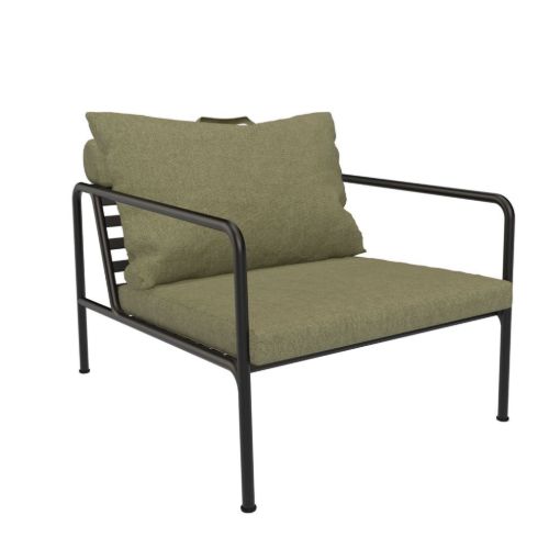 HOUE Avon Lounge Chair B: 81 cm - Leaf/Black
