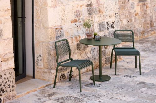 Cane-line Outdoor Al Dente Stol - Aluminium/Dark Green