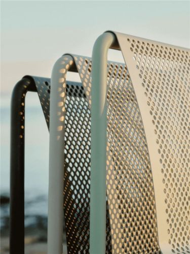 Ferm Living Dapple Stol SH: 45 cm - Cashmere 