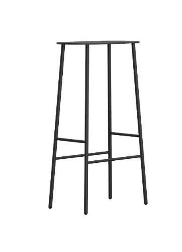 FROST BUKTO Barstol H: 63 cm - Mat Sort