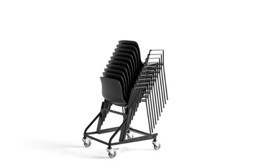 HAY AAC Stolevogn til AAC16, AAC17, AAC18 og AAC19 modeller 62x60 cm - Sort