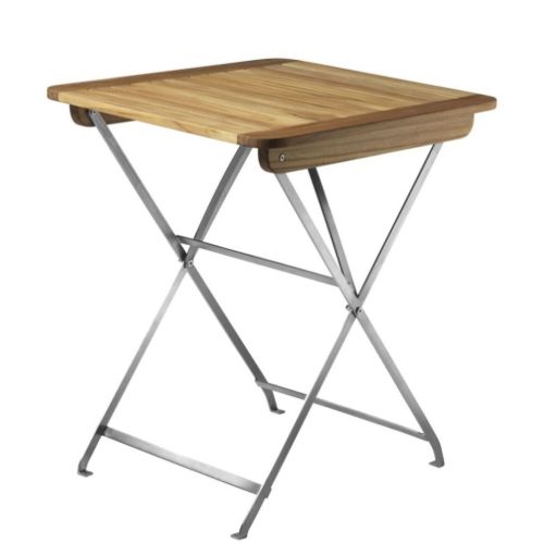 FDB Møbler M26 Lilleø Altanbord H: 73,5 cm - Natur Olieret Teak 