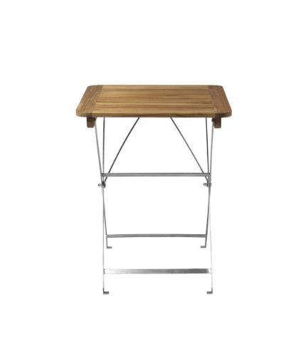 FDB Møbler M26 Lilleø Altanbord H: 73,5 cm - Natur Olieret Teak 
