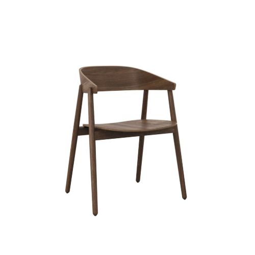 Andersen Furniture AC2 Spisebordsstol - Mat Lak/Røget Eg