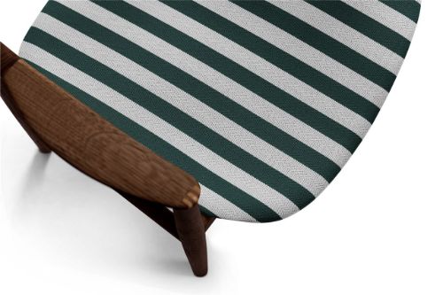 Bent Hansen Asger Stol M. Polstring H: 80 cm - Røget Olieret Eg/Vils 22-100/151  