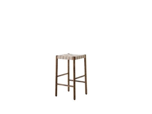 &Tradition TK7 Betty Chair Barstol H: 66 cm - Smoked Oak/Natural Webbing